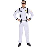 FantastCostumes Men's Astronaut Costume Spaceman Suit Halloween Adult Costumes Cosplay Outfit
