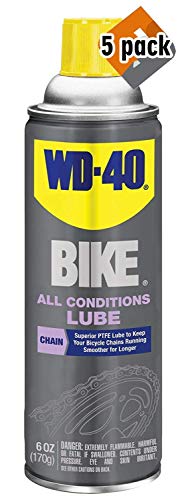 WD-40 Bike Chain Lube, Bike Wash, Chain Cleaner & Degreaser, Dry Lube, Wet Lube (5 Pack) - Thumbnail 4