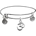 Bangle Bracelet and Ohm Charm