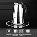 Zeroomade Stovetop Espresso Moka Pot 4-Cup Stainless Steel Mocha Espresso Cappuccino and Latte single-origin pour Percolator Coffee Maker Pot 200ML 6.76 oz