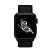 Uitee Smart Watch Band Dark Black Sport Loop, Uitee Newest Woven Nylon Band For Apple Watch Series 42Mm 3/2/1, Comfortably Light with Fabric Like Feel Wrist Strap Replacement with Classic Buckle