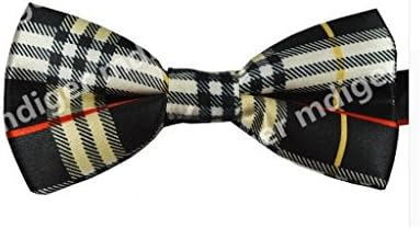 New Hot Sale Fashion Men's Bow Tie England Style Striped Tie for Men (10)