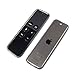 SIKAI Transparent Remote Case for Apple TV 4th Generation Remote Cover [Anti-Dust Plug] [Shockproof] Remote Sleeve for Apple TV 4th Gen Siri Remote Controller (TPU Black)