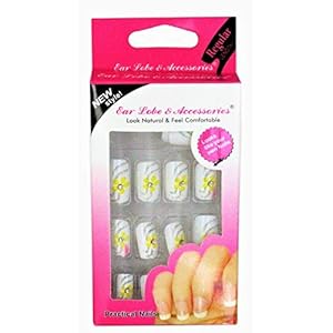 Stone Fancy Designer Full Covrage 12pcs Nails (N0-32)