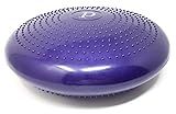Wobble Cushion Stability Disc by Pavandeep Inflatable Exercise Balance Board for Core Training & Active Sitting on Desk Chair - Free Pump Included
