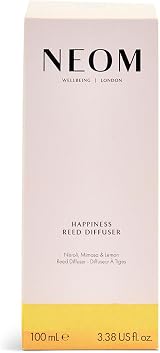 NEOM Happiness Reed Diffuser 100ml Neroli Mimosa Lemon Natural Fragrance view 5