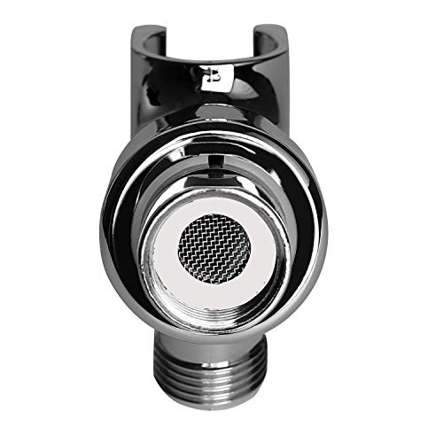 Nosame Shower Head Holder, Adjustable Shower Arm Mount, Chrome,Mount Handheld shower head Holder Bracket