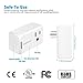 WiFi Smart Plug (2 Pack), Laneco Mini Wireless smart socket Outlet with Timing Function, Control Your Devices from Anywhere Via Free APP, Compatible with Alexa & Google Home, No Hub Required