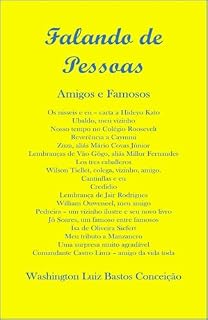 Livro Falando de Pessoas: Recordações de Amigos e Famosos