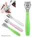 Gonikm Stainless Steel Dead Skin Removal Pedicure Razor Professional Foot Care Too Cuticle Pushers
