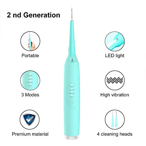 Electric Dental Calculus Remover, SUNVING Tooth Tartar Scraper Dental