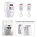 AISITIN Wireless Home Security Alarm PIR Infrared Sensor Anti-theft Motion Detector Alarm System With 2 Remote Controller for Home Businesses Shop Store,Driveway Alert,Bar,Garage