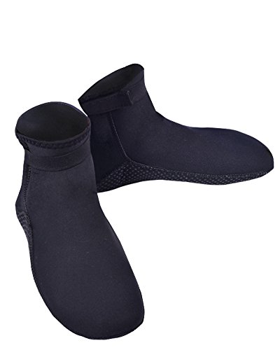 Nachvorn Wetsuits Socks Premium 3mm Neoprene Water Fin Socks for Beach Swim Surf Yoga Exercise Sand Activities,XS