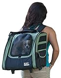 Pet Gear I-GO2 Roller Backpack, Travel Carrier, Car