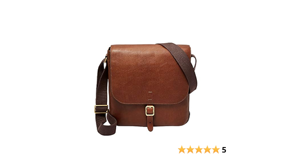 Fossil Men's Buckner Leather City Bag 