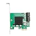 Syba 4 Port SATA III PCI-e 2.0 x1 Controller Card Marvell 9215 Non-Raid with Low Profile Bracket SD-PEX40099