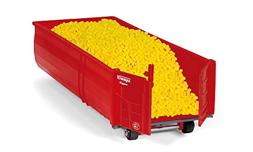 siku 6786, 3-Achs-Hakenliftfahrgestell mit Mulde, 1:32, Fernsteuerbar, Für SIKU CONTROL Fahrzeuge mit Anhängerkupplung, Metall/Kunststoff, Rot – Bild 4