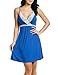 Hotouch Sleepwear Womens Chemise Nightgown Full Slips Lace Sling Dress Sexy Lingerie S-XXL