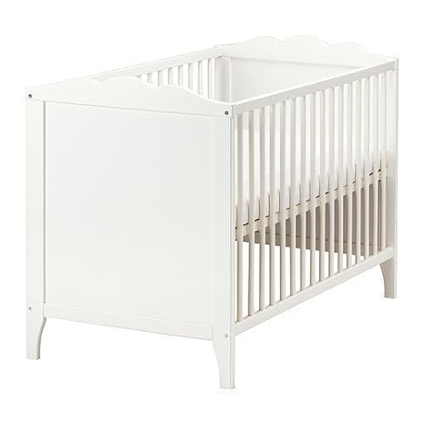 Ikea Hensvik Adjustable Baby Bed 60 X 120 Cm Solid Birch Cot