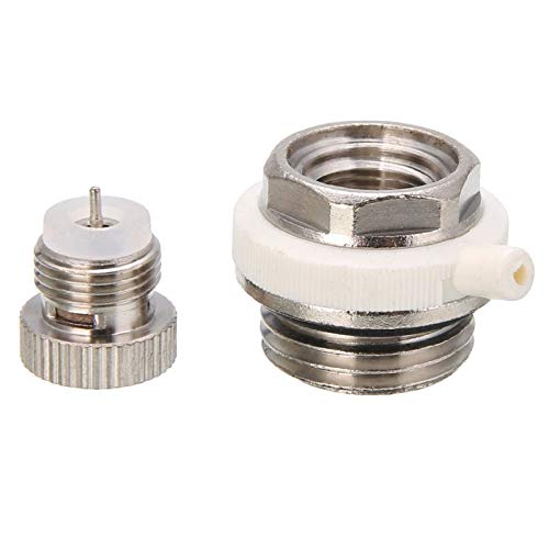1/239;39; Fully Automatic Air Vent Valve Part Venting Heating Radiator Valve Parts Silver - Thumbnail 3