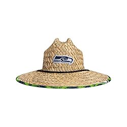 foco NFL Floral Straw Hat