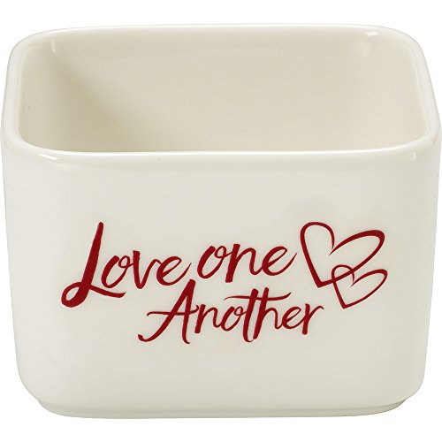 Precious Moments Celebrations Square Love One Another Appetizer Bowl