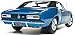 1967 Chevrolet Camaro SS 427 Marina Blue with Black Hardtop 50th Anniversary Limited Edition to 1002 pieces Worldwide 1/18 Diecast Model Car by Autoworld AMM1118