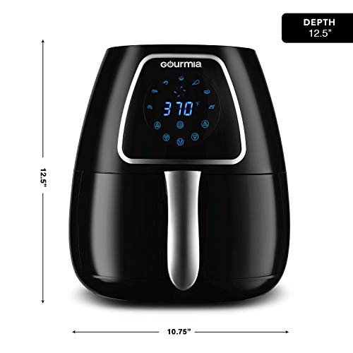 6 Gourmia+Oil+Free+Removable+Dishwasher+Safe+Included