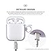 elago AirPods Duo Hang Case [Body:Lavender/TOP:Pastel Blue, Lovely Pink] - [Extra Protection] [Hassle Free][Added Carabiner] - for AirPods Case