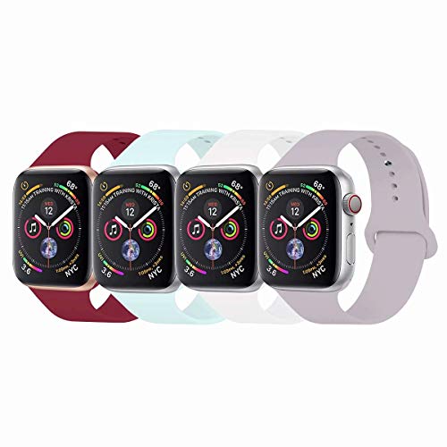 YC YANCH Compatible with for Apple Watch Band 38mm 40mm, Soft