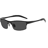 willochra Full lens Polarized Reader Sunglasses for Men Women Wrap Around Sports Sun Reading Glasses