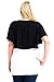 Modern Kiwi® Women's Plus Size Cascading Short Sleeve Bolero Cardigan (1X-4X)