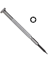 Drixet T3 Torx Destornillador para Teléfonos Celulares - Pequeño Cabeza Electrónica Compacto Destornillador para Gafas Reloj Acero Destornillador Juego Brocas Torx Destornillador