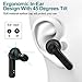 Ephram K8 Latest Bluetooth 5.0 True Wireless Earbud with Portable Charging Case,in-Ear TWS Single Right Ear Headset,Lightweight 5g,Built-in Mic Headphone,Sports Earphone,18 Hours Total Playtime,Black