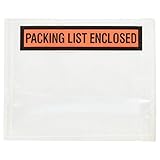 Sales4Less Packing List Envelopes 7.5" X 5.5" Panel