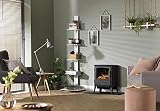 Dimplex BAR20 Bari Electric Stove 2kw Optiflame Effect Black view 4