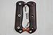 explorer99 Handle Scales for Becker KA-BAR Custom Wood Same Size BK2-12 Knives BK2 BK7 BK9# AMAZON8
