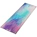 Aimerday Premium Print Yoga Mat for Women Non Slip Exercise Mat with Carrying Strap & Mat Bag, 1/4
