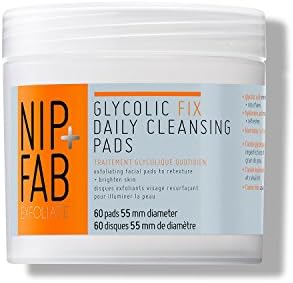 glycolic cleansing pads