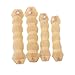 iWenSheneg Hot Buns 4 Pieces Magic Hair Styling Twist Ring Former Shaper Chignon Bun Maker Curler Accessory (2 Large & 2 Small) (Beige)