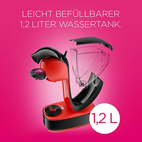 De’Longhi EDG 260.R| NESCAFÉ Dolce Gusto Infinissima | Kapsel Kaffeemaschine | Für heiße und kalte Getränke | 15 bar… – Bild 4