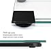 Hippih 400lb / 180kg Electronic Bathroom Scale with Tempered Right Angle Glass Balance Platform and Advanced Step-On Technology, Digital Weight Scale has Large Easy Read Backlit LCD Display …