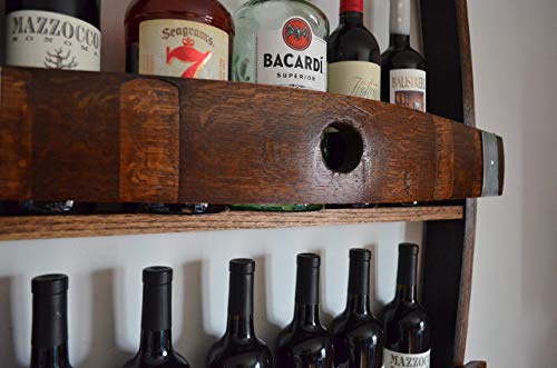 Whiskey Wine rack Liquor cabinet - Thumbnail 2