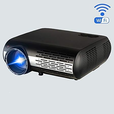 Mini DLP Projector Stereo Speakers Bluetooth 4.0 Dual Band WiFi ...