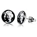 1 Pair of Hypoallergenic Marilyn Monroe Norma Jeane Mortenson Baker 316L Surgical Stainless Steel Collectible 10mm Stud Earrings