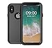 CORNMI Compatible iX/XS Case, Replacement for iX/XS Multi Functional Waterproof Case IP68 Certified Outdoor Cover Built-in Kick Stand with Falling Protective for XS