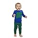 Boys Pajamas Dinosaur 2 Piece 100% Super Soft Cotton (12m-7y),6 Years,Blue / Green