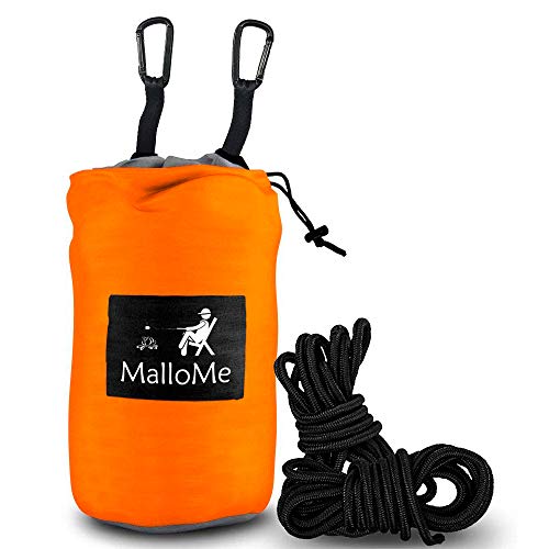 MalloMe Camping Hammock with Ropes - Double & Single Tree ...