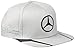 Mercedes Benz Petronas AMG Formula 1 Lewis Hamilton Gray Flat Brim Hat Cap