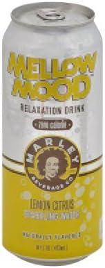 Marley Beverage Relaxation Drink Lemon Citrus Sparkling Water, 16 oz